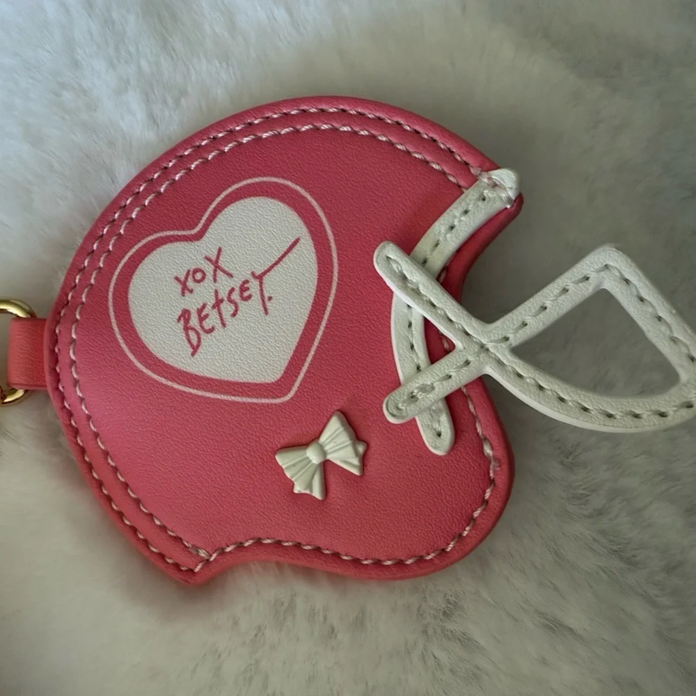 🎀🏈Betsey Johnson Kitsch Crossbody Football XOTOSS NWT 🏈🎀 - Picture 13 of 15
